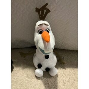 Disney Frozen Olaf Plush Stuffed Animal Toy Kids Large Orange Nose Snowman